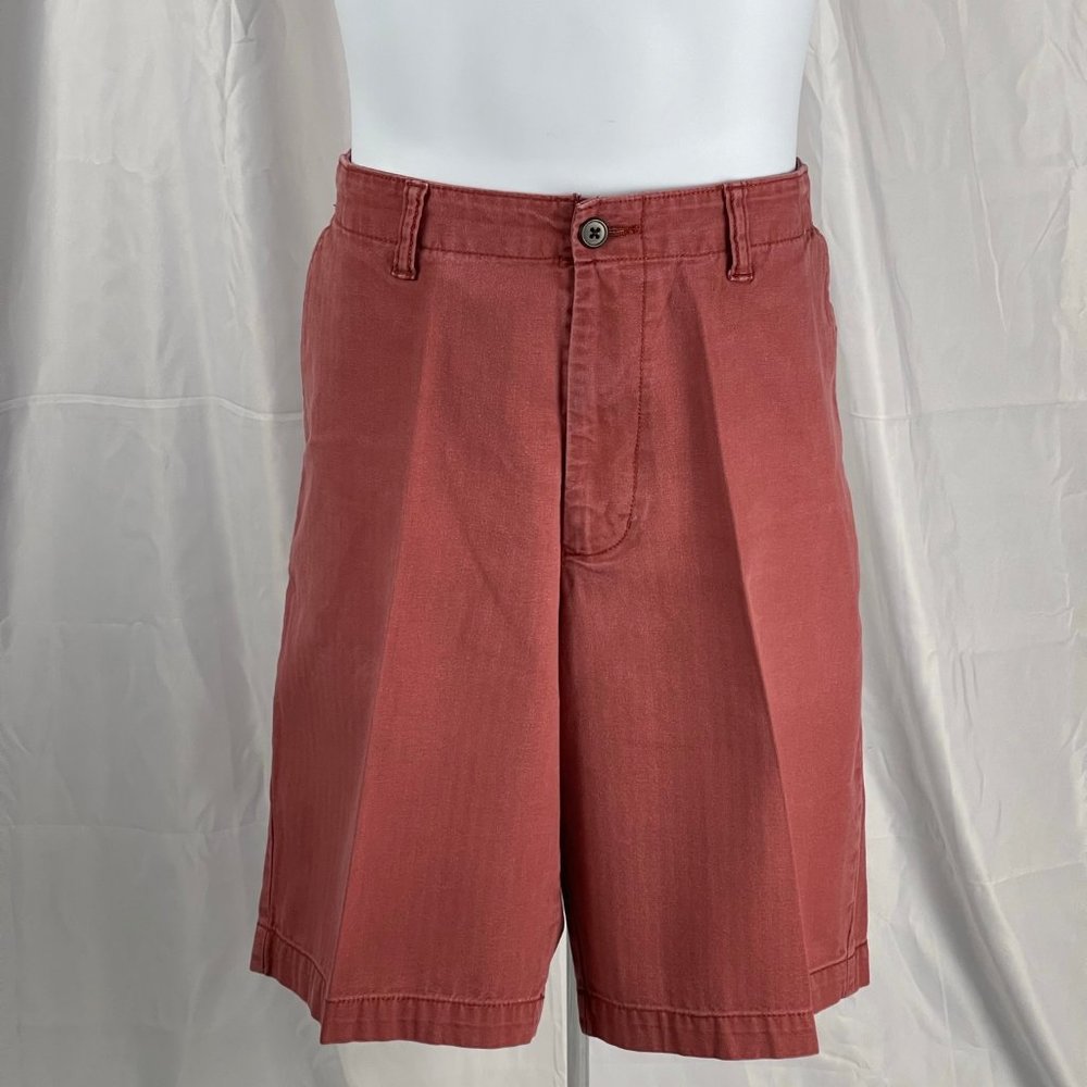 OLD NAVY, MEN'S SIZE 36 SALMON 100% COTTON SHORTS